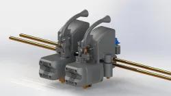 3D Printer Double Head - 3D Yazıcı Çift Kafa