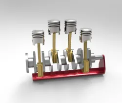 4 CYLINDER ENGINE ASSEMBLY