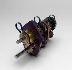 4-Speed Manual Transmission With Reverse Gear