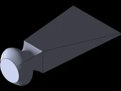 A hammer head.