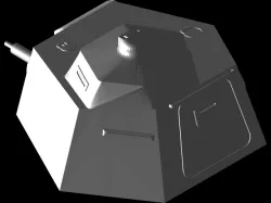 ARL 2c turret for somua s40 1/35