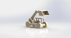 Backhoe Wood