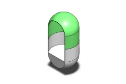 Balance capsule toy