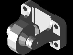 belt roller support