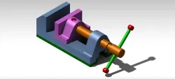 Bench Vise Assembly Product