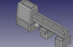 Body of the TUD 40 lathe