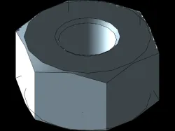 BS57 Nuts from 0BA to 12BA