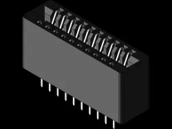 card edge connector slot