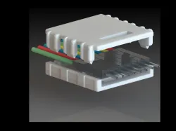 Connector housing Dupont 8Pin