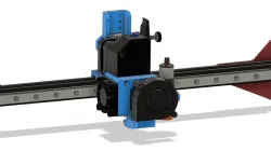 CR-10S X Rail - BMG Dual Extruder V2