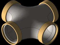 Cross Fitting Pipe
