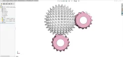 Cross Spherical Gear and Monopole Gear