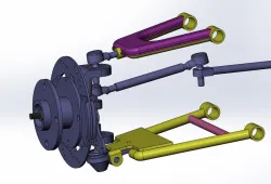 Customize Double Wishbone For Buggy Car