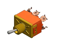 DPDT Switch 6 Pin