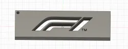 F1 Keychain