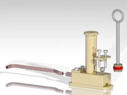 FEED PUMP, CRANK SHAFT BEARING HOUSING, DRIVER'S SEAT FLOOR
