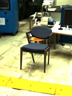 Flap Back Fabric Chair