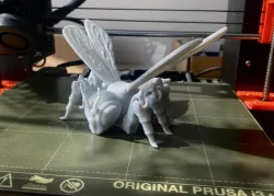 flexi hornet / bee / print in place toy