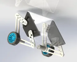 Free motion balancing car