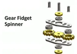 Gear Fidget Spinner