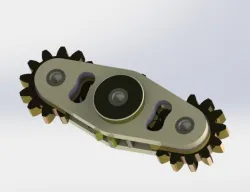 GEAR FIDGET SPINNER