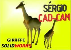 Giraffe - Girafa - Sérgio CAD CAM
