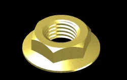 Hex Flange Nut (External)