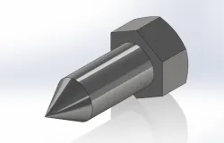 Hex lag screw Base Head
