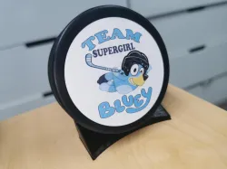 Hockey Puck Stand / Holder / Trophy