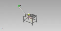 HOPPER WORM CONVEYOR
