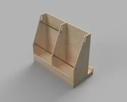 Interlocking workshop caddy