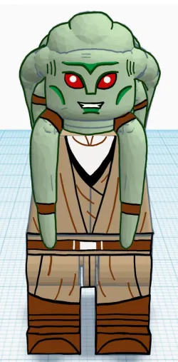 Kit Fisto - Lego Figure