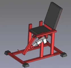Knee rehabilitation device