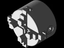 LATHE 4 JAW SELF ALLIGNING CHUCK