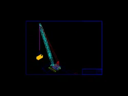 Lifting Study_Crane 450 Ton on Barge