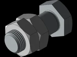 Machine Bolt With nut