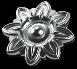metal flower