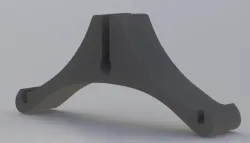 Microphone holder for double bass