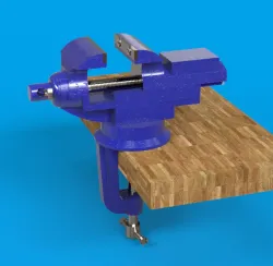 Mini bench vise