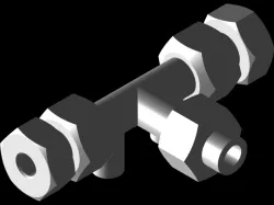 Miscellaneous 3D files for A10C cockpit parts for DCS World
