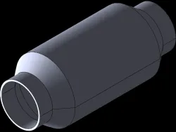 Modernite Filter exhaust muffler