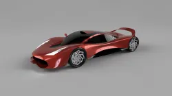 my second car design (supercar)