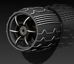 NASA Moon Rover Wheels