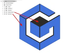 Nintendo GameCube logo - 2D wall art
