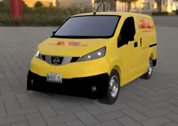 Nissan NV200 DHL van