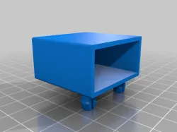 Pegboard - holder for foldable ruler / Halter für Meterstab