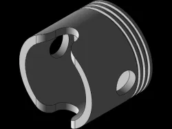 Piston with Tech. Draw.