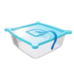 Plastic Lunch Box | 3D Modeling & Rendering in Blender 3.4