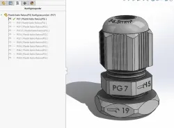 POLYAMİD KABLO RAKORU - POLYAMIDE  CABLE GLAND