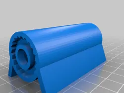 Ratcheting Toothpaste Squeezer on a Stand